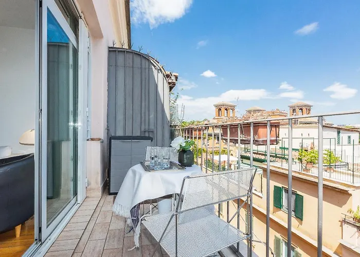 Lovely New Attic, Piazza Del Popolo! * Rome